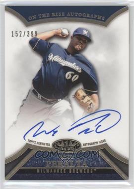 2013 Topps Tier One - On the Rise Autograph #ORA-WP2 - Wily Peralta /399