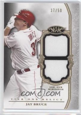 2013 Topps Tier One - Relics - Double #TODR-JBR - Jay Bruce /50