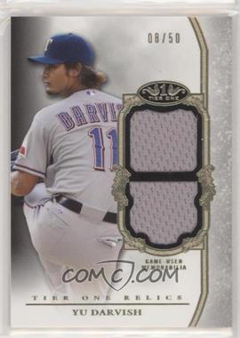 2013 Topps Tier One - Relics - Double #TODR-YD - Yu Darvish /50