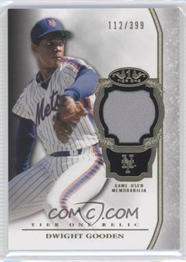 2013 Topps Tier One - Relics #TOR-DG - Dwight Gooden /399