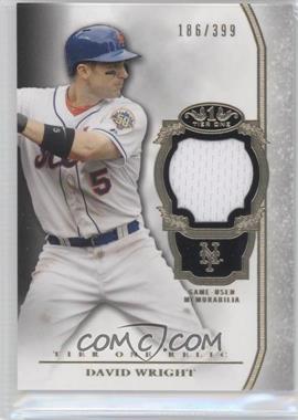 2013 Topps Tier One - Relics #TOR-DW - David Wright /399