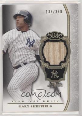 2013 Topps Tier One - Relics #TOR-GSH - Gary Sheffield /399