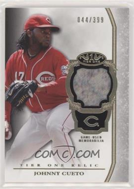 2013 Topps Tier One - Relics #TOR-JC - Johnny Cueto /399