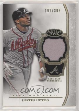 2013 Topps Tier One - Relics #TOR-JU - Justin Upton /399