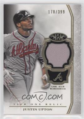 2013 Topps Tier One - Relics #TOR-JU - Justin Upton /399