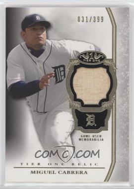 2013 Topps Tier One - Relics #TOR-MC - Miguel Cabrera /399