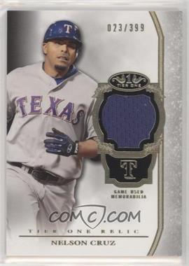 2013 Topps Tier One - Relics #TOR-NC - Nelson Cruz /399