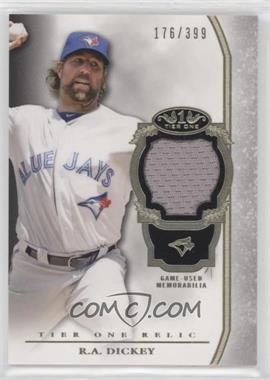 2013 Topps Tier One - Relics #TOR-RAD - R.A. Dickey /399