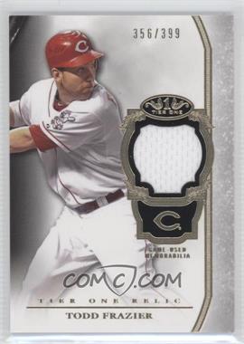 2013 Topps Tier One - Relics #TOR-TF - Todd Frazier /399