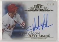 Matt Adams #/50