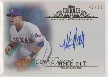 2013 Topps Tribute - Autograph - Blue #TA-MO - Mike Olt /50