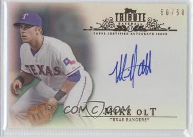 2013 Topps Tribute - Autograph - Blue #TA-MO - Mike Olt /50