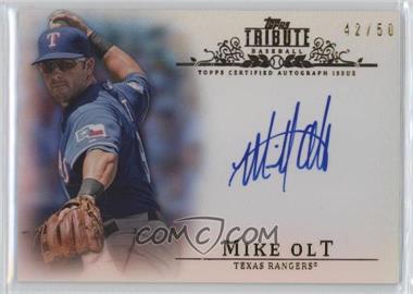 2013 Topps Tribute - Autograph - Blue #TA-MO2 - Mike Olt /50