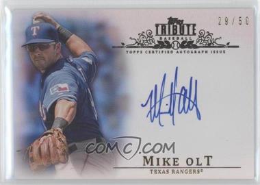 2013 Topps Tribute - Autograph - Blue #TA-MO2 - Mike Olt /50
