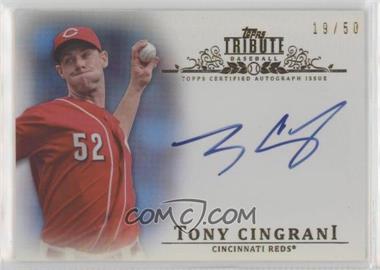 2013 Topps Tribute - Autograph - Blue #TA-TC - Tony Cingrani /50 [EX to NM]