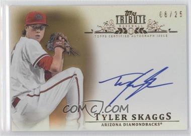 2013 Topps Tribute - Autograph - Orange #TA-TSK - Tyler Skaggs /25