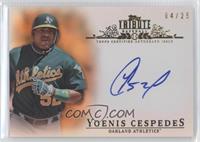 Yoenis Cespedes #/25