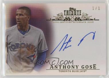2013 Topps Tribute - Autograph - Purple #TA-AG - Anthony Gose /1