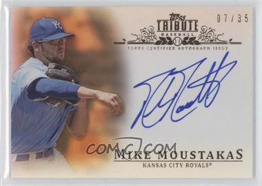 2013 Topps Tribute - Autograph - Sepia #TA-MMO - Mike Moustakas /35