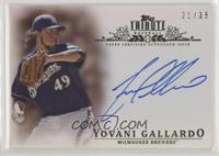 Yovani Gallardo #/35