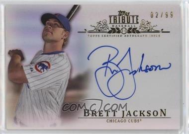 2013 Topps Tribute - Autograph #TA-BJ2 - Brett Jackson /99