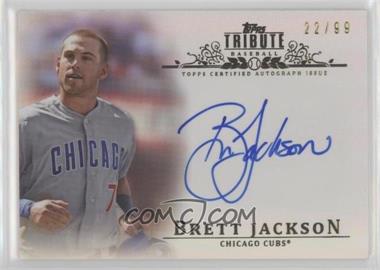 2013 Topps Tribute - Autograph #TA-BJ3 - Brett Jackson /99