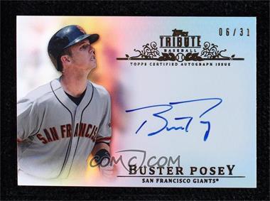 2013 Topps Tribute - Autograph #TA-BP - Buster Posey /31