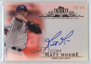 2013 Topps Tribute - Autograph #TA-MM3 - Matt Moore /99