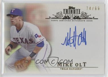 2013 Topps Tribute - Autograph #TA-MO - Mike Olt /99