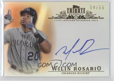 2013 Topps Tribute - Autograph #TA-WR2 - Wilin Rosario /99