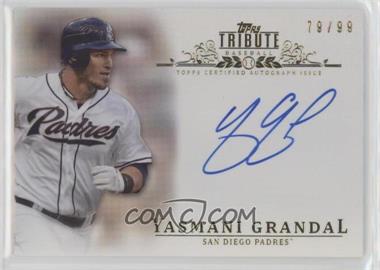 2013 Topps Tribute - Autograph #TA-YG2 - Yasmani Grandal /99