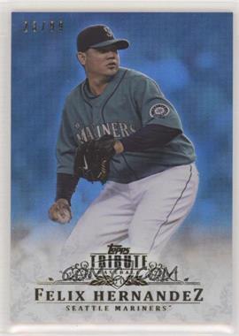 2013 Topps Tribute - [Base] - Blue #14 - Felix Hernandez /99