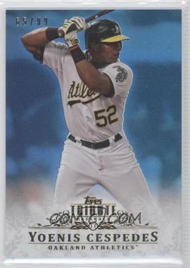 2013 Topps Tribute - [Base] - Blue #59 - Yoenis Cespedes /99