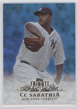 2013 Topps Tribute - [Base] - Blue #7 - C.C. Sabathia (C C on Card) /99