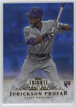 2013 Topps Tribute - [Base] - Blue #92 - Jurickson Profar /99 [EX to NM]