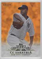 C.C. Sabathia (C C on Card) #/50