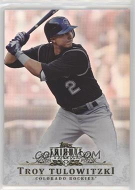 2013 Topps Tribute - [Base] #46 - Troy Tulowitzki