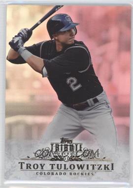 2013 Topps Tribute - [Base] #46 - Troy Tulowitzki