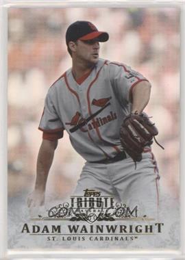 2013 Topps Tribute - [Base] #73 - Adam Wainwright