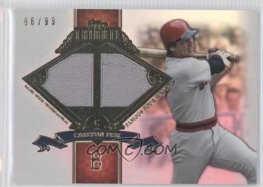 2013 Topps Tribute - Famous Four-Baggers Relics #FB-CFI - Carlton Fisk /99