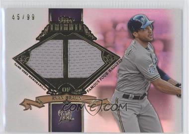 2013 Topps Tribute - Famous Four-Baggers Relics #FB-RB - Ryan Braun /99