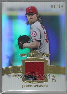 2013 Topps Tribute - Prime Patches #PPR-JW - Jered Weaver /24 [Noted]