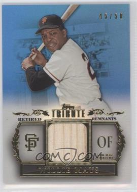 2013 Topps Tribute - Retired Remnants Relic - Blue #RR-WM - Willie Mays /50