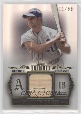 2013 Topps Tribute - Retired Remnants Relic #RR-JF - Jimmie Foxx /99