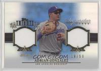 Adrian Gonzalez #/50