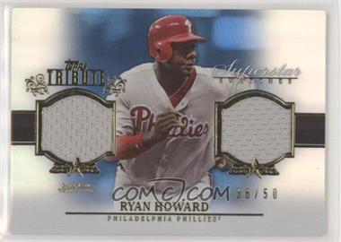 2013 Topps Tribute - Superstar Swatches Relics - Blue #SS-RHO - Ryan Howard /50