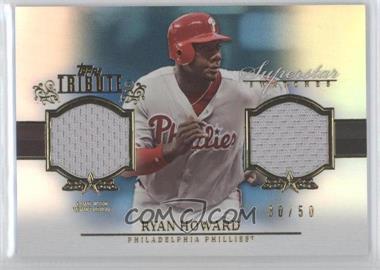 2013 Topps Tribute - Superstar Swatches Relics - Blue #SS-RHO - Ryan Howard /50