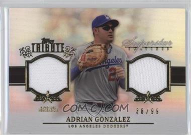 2013 Topps Tribute - Superstar Swatches Relics #SS-AG - Adrian Gonzalez /99