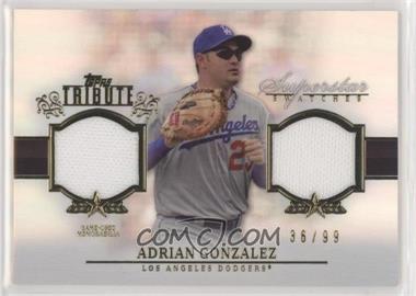 2013 Topps Tribute - Superstar Swatches Relics #SS-AG - Adrian Gonzalez /99