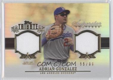 2013 Topps Tribute - Superstar Swatches Relics #SS-AG - Adrian Gonzalez /99